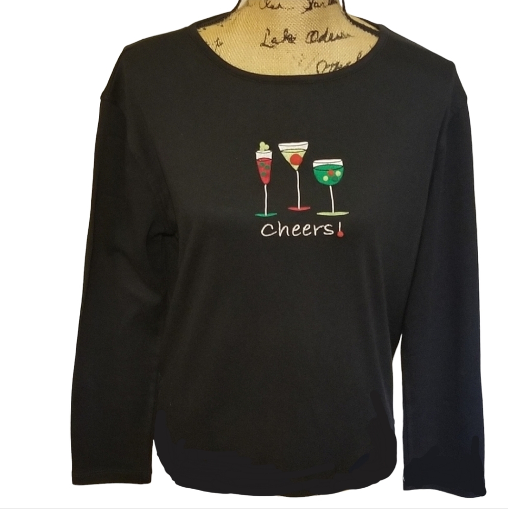 Macy's Cheers 🍾 Holiday - Party - Celebrate Graphic Tee